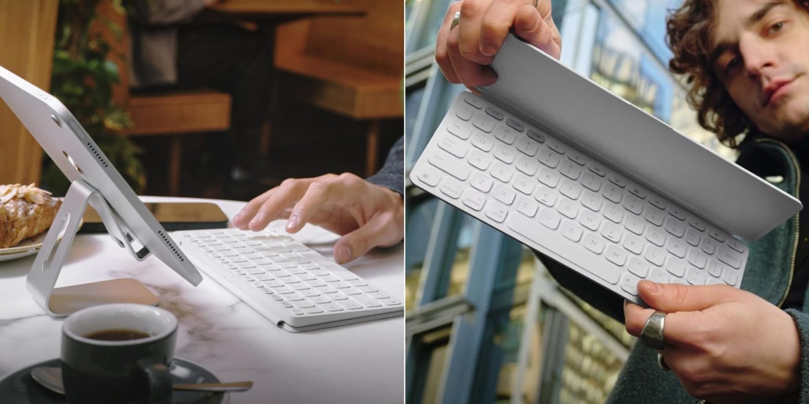 Image showing renders of Logitech's Keys-to-GO 2 portable wireless keyboard.