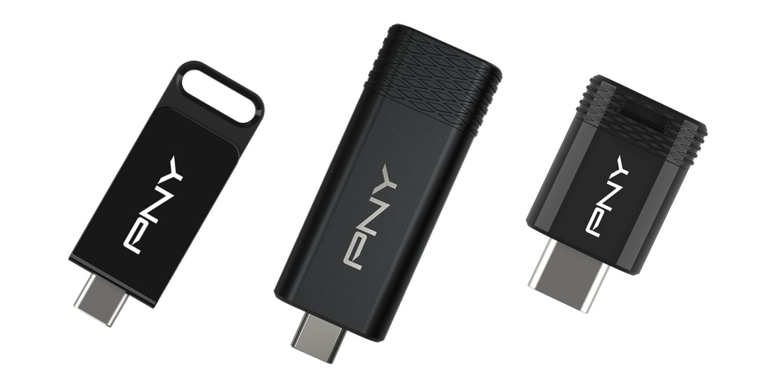 Image showing renders of PNY USB-C flash drive.