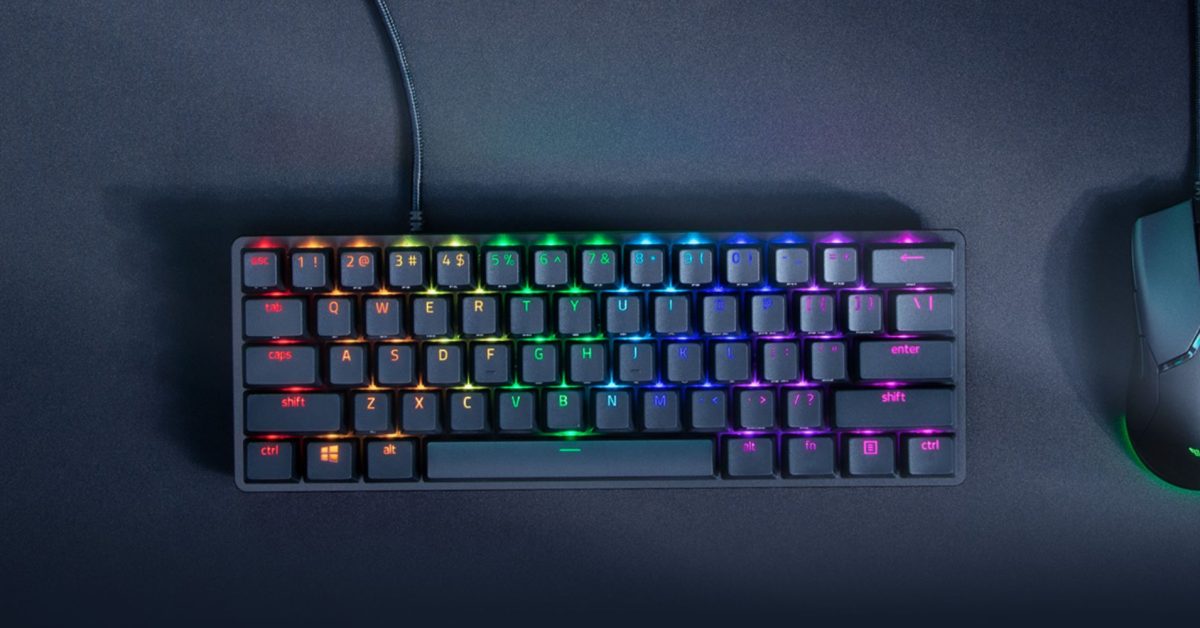 Razer’s compact Huntsman Mini gaming keyboard with Chroma RGB is ready for your battlestation at just  today