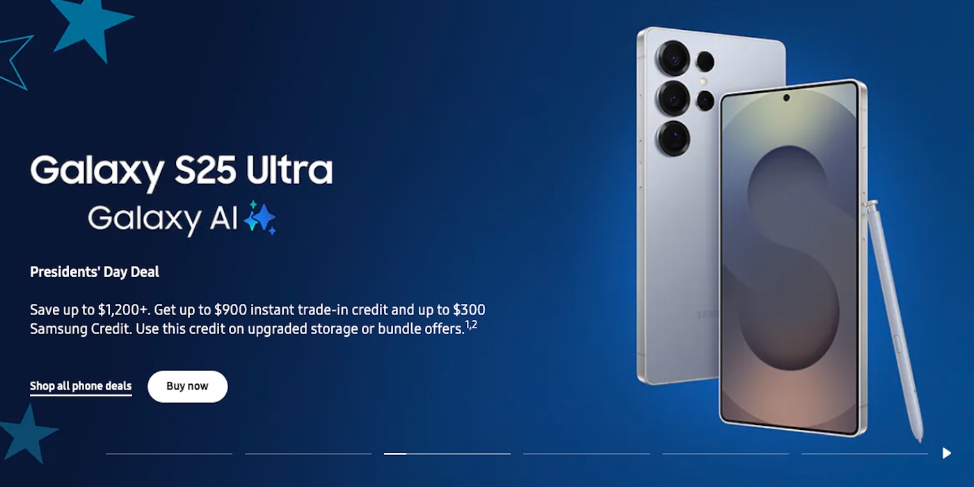 Samsung S25, S25+, and S25 Ultra flagship smartphone deals