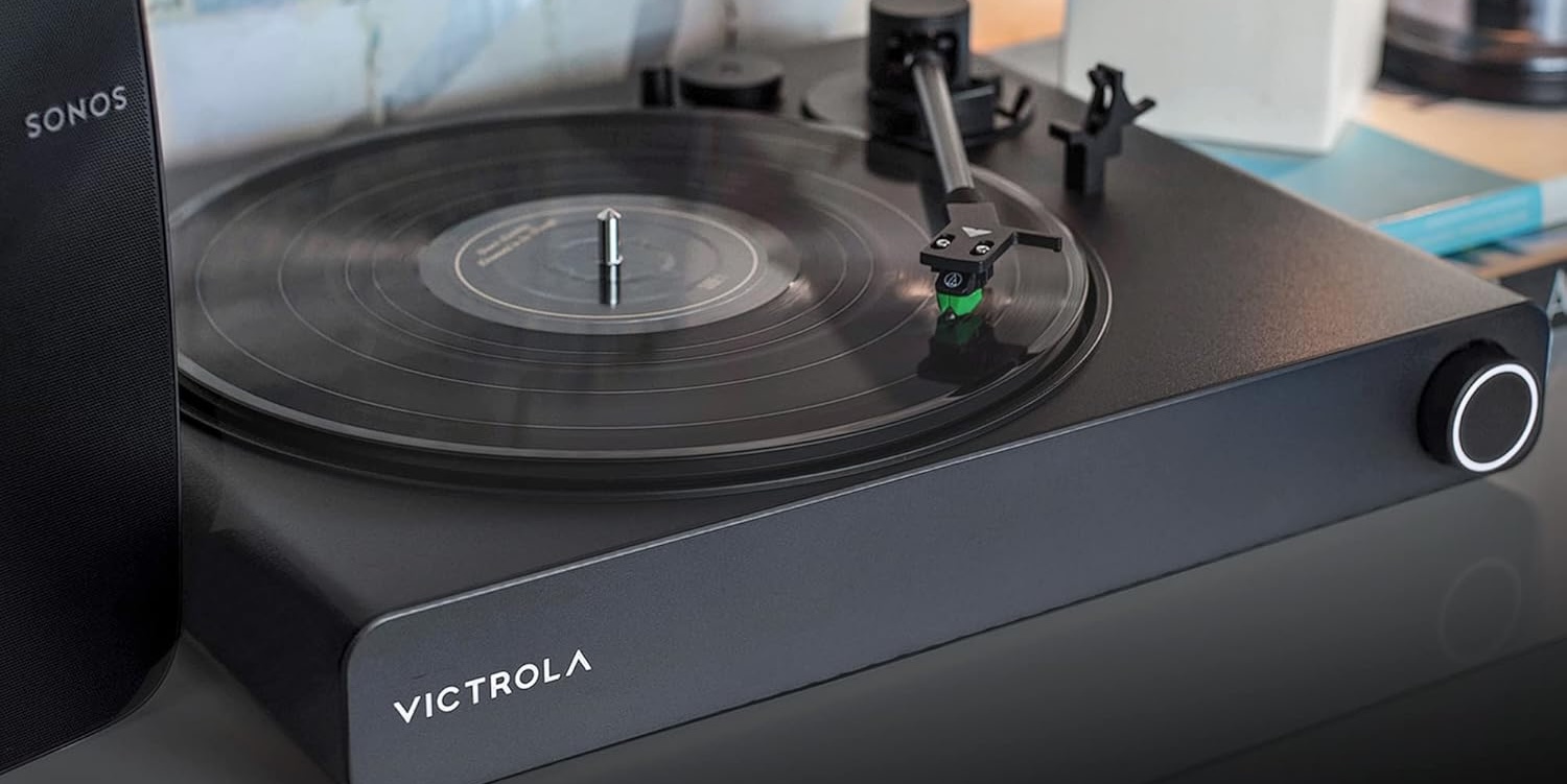 Victrola Giradischi a 3 velocità con Bluetooth, stile vintage, a