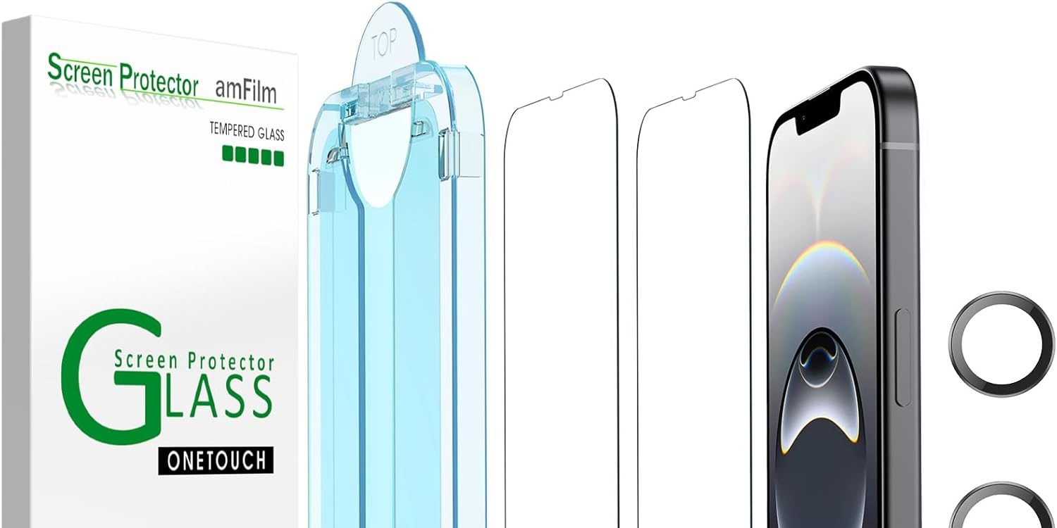 A screen protector for a phone