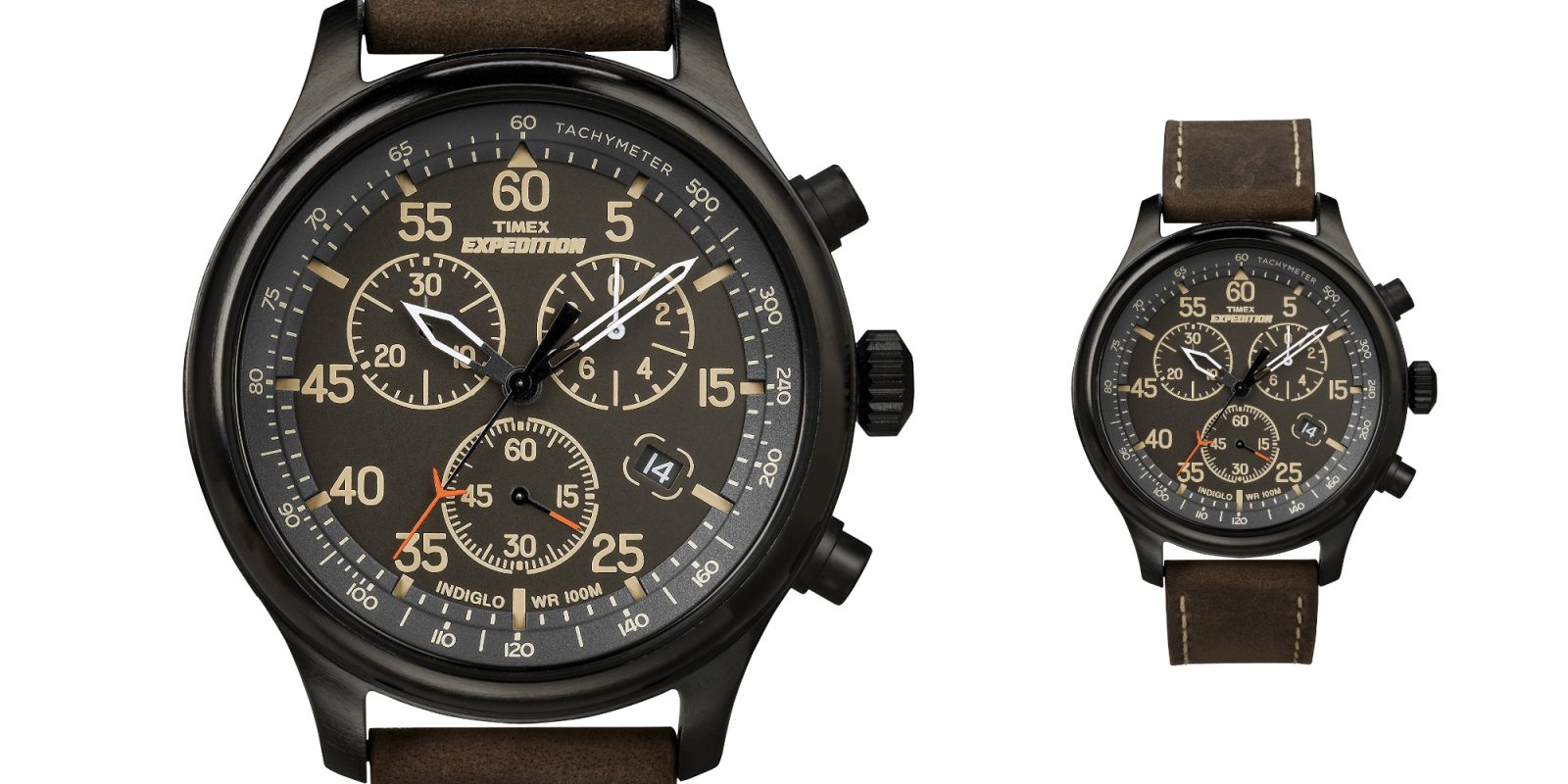 A close up of a watch