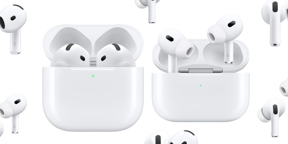 A white wireless earbuds in a case