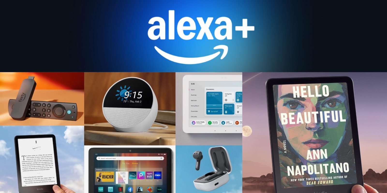 A collage of electronic devices