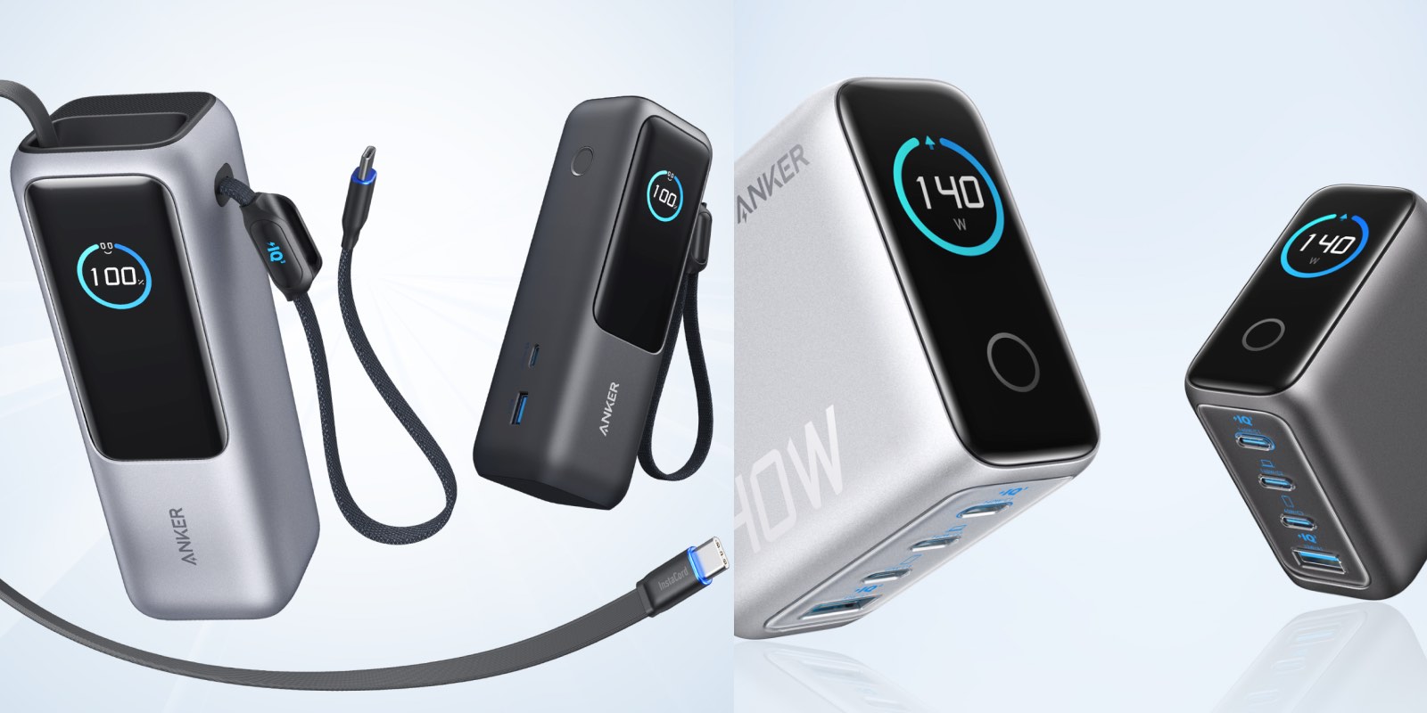 Anker Big Spring Sale-display chargers-new