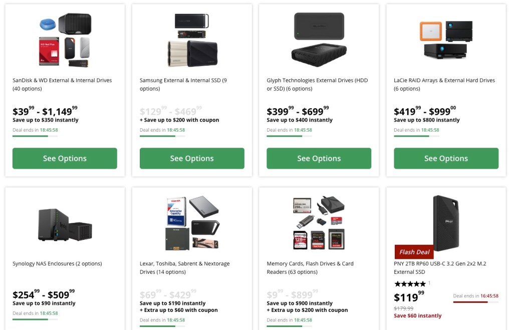 A screenshot of a website