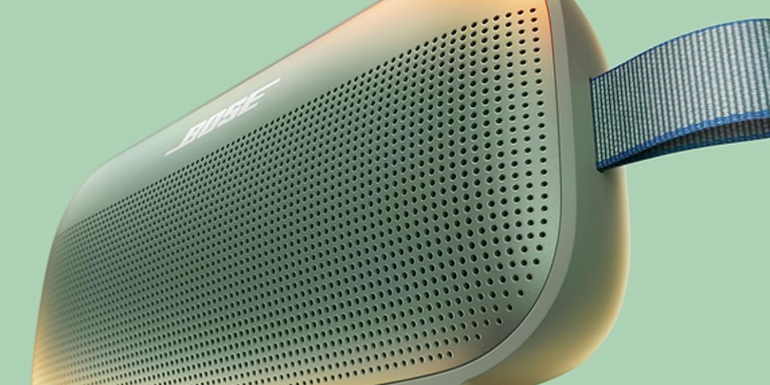 A close up of a speaker