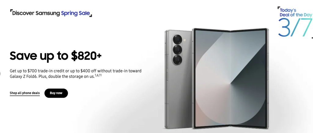 A cell phone with three cameras