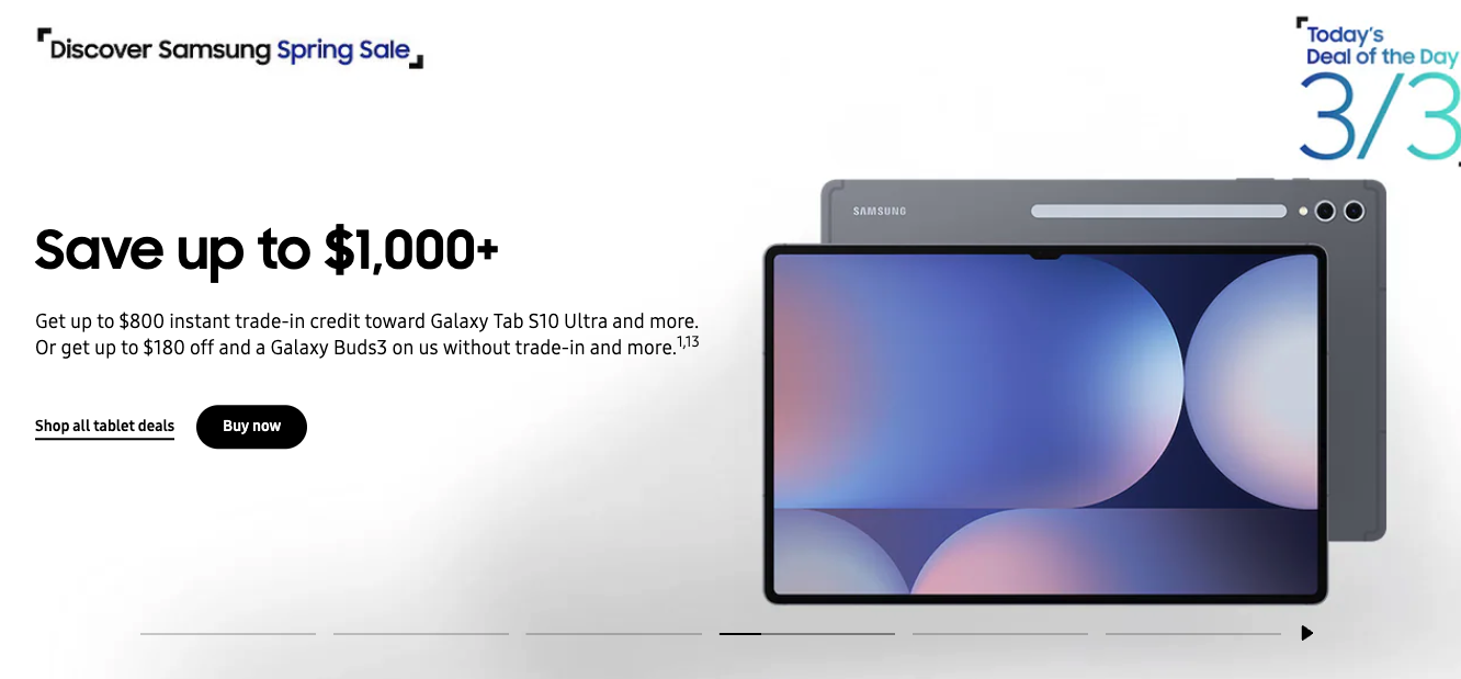 Um dispositivo retangular com uma tela azul