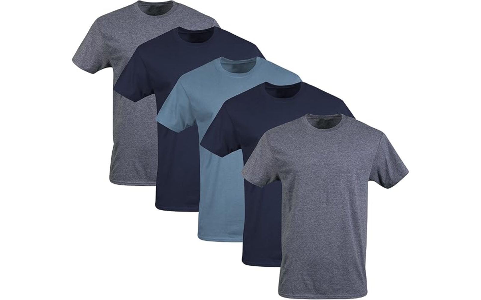 A group of different colored shirts