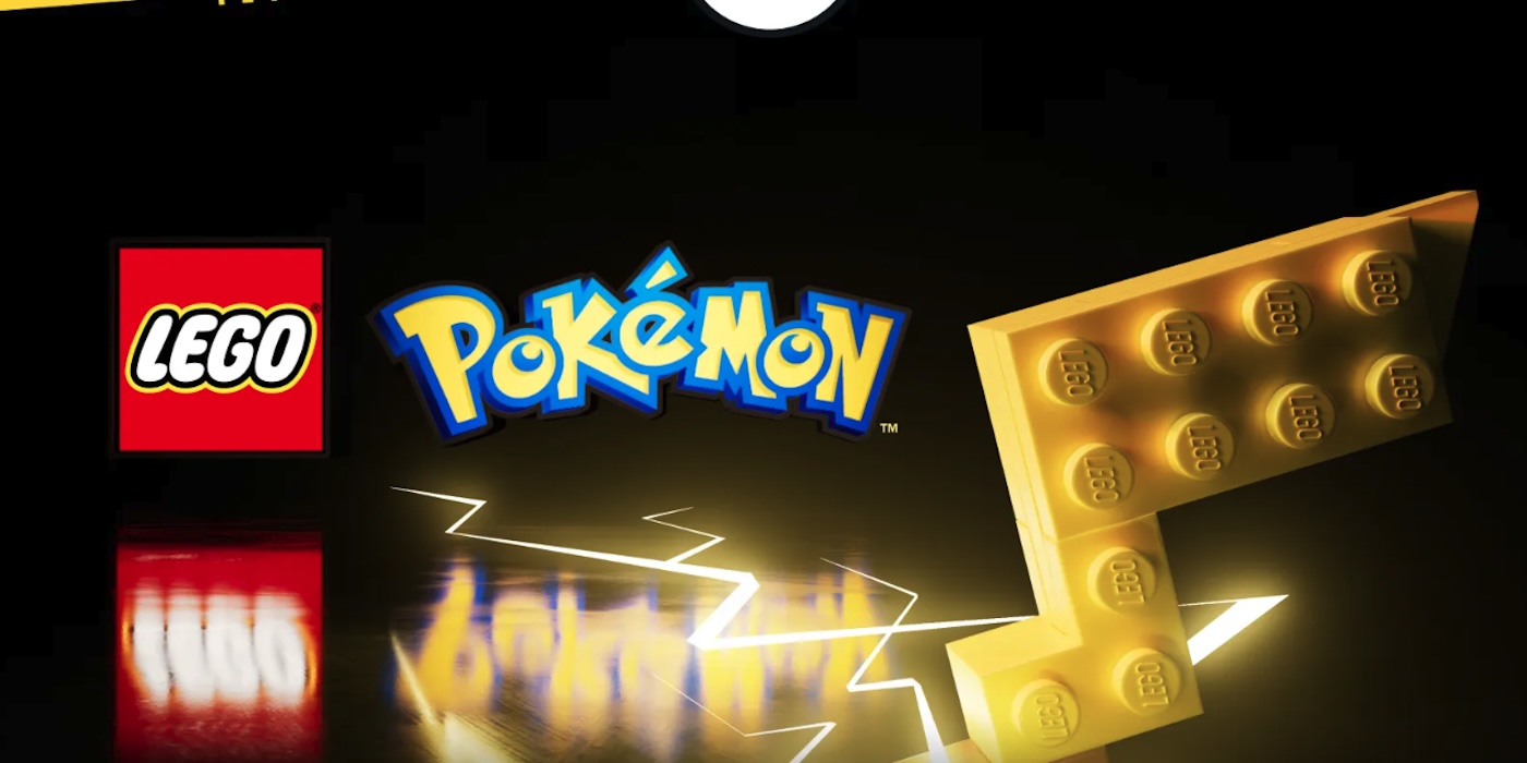 A yellow toy building block