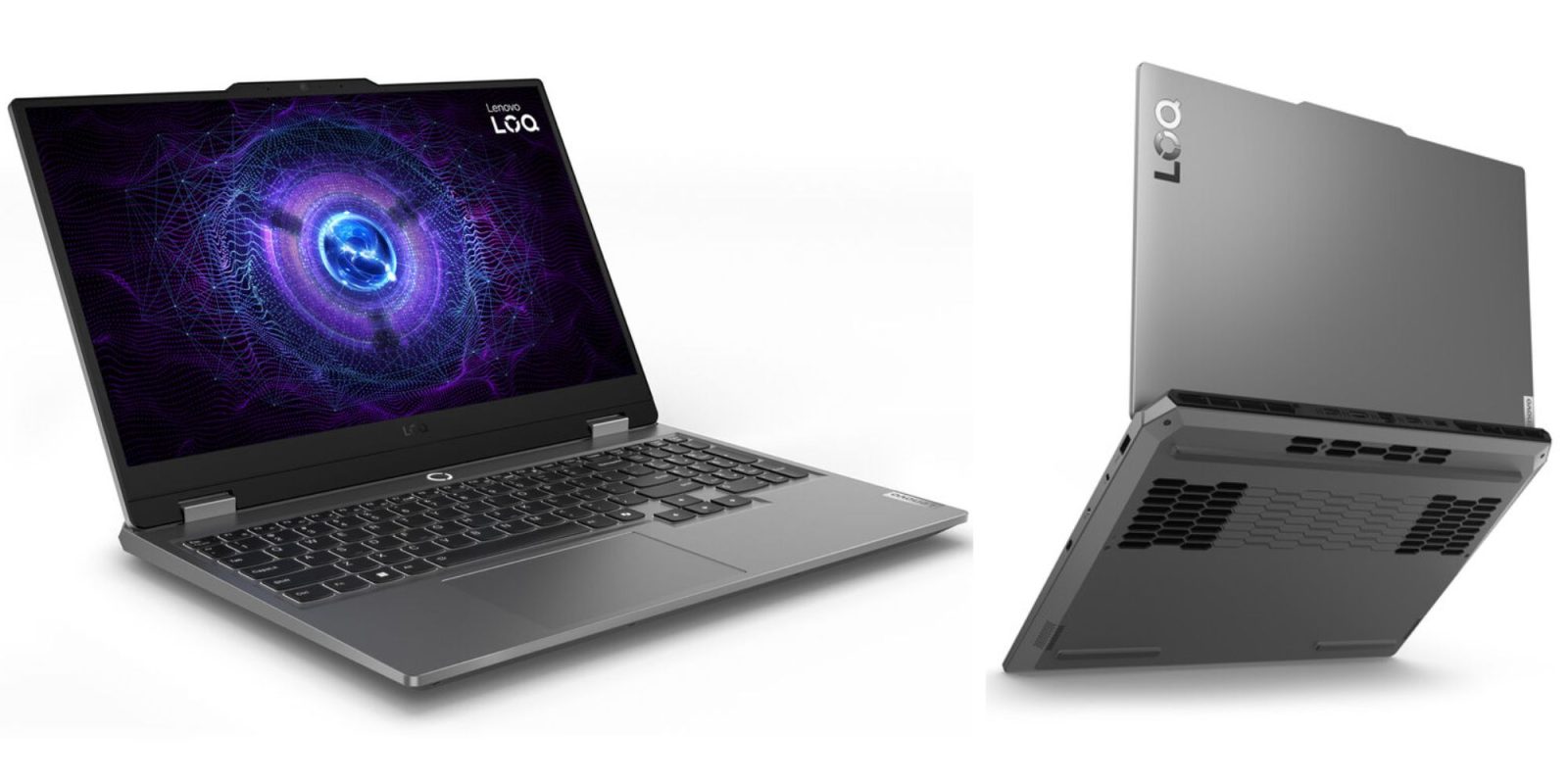 Image showing renders of Lenovo LOQ gaming laptop.