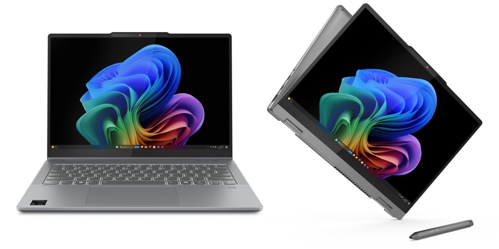 Image showing renders of Lenovo ideaPad 5 Copilot+ PC.