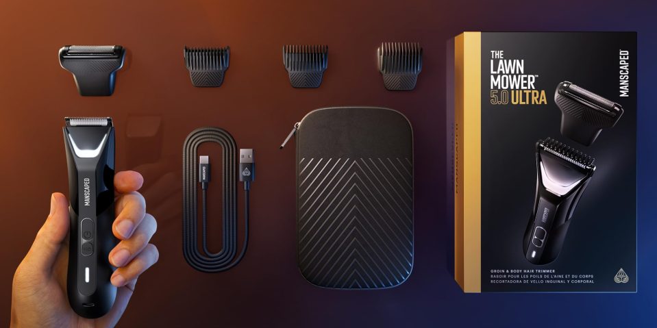 A hair clipper and a box