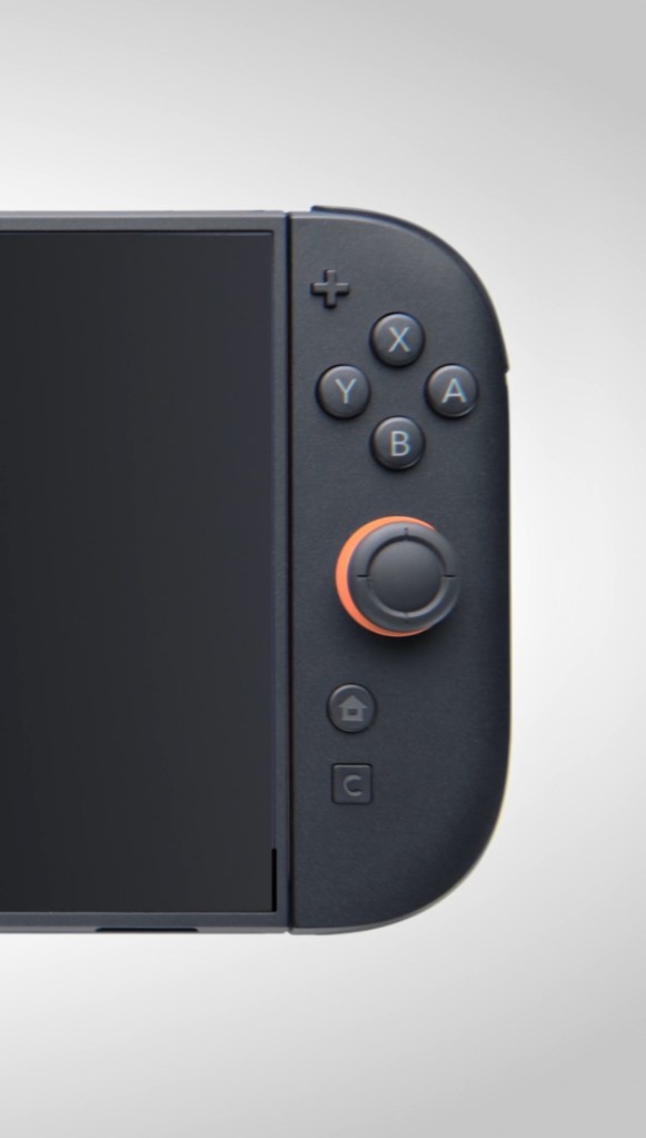 Close up of a gaming console