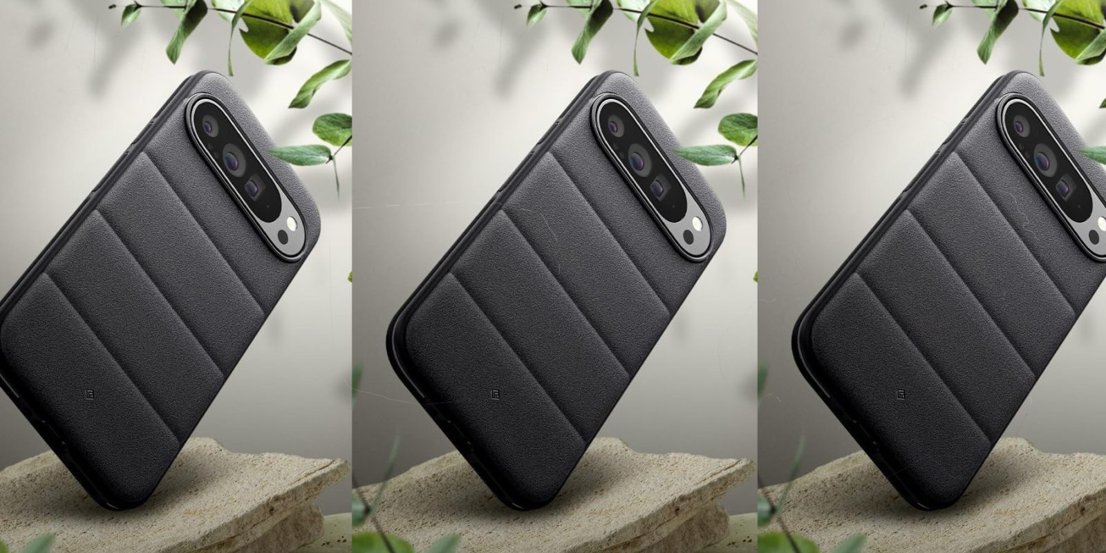 A cell phone on a rock