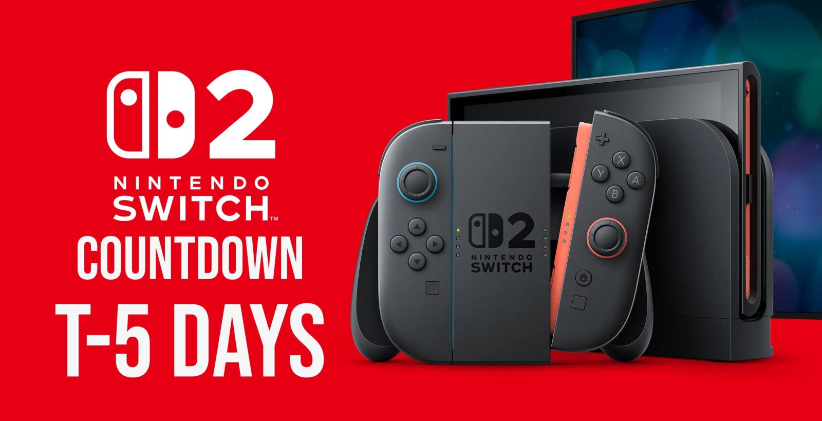 A video game console with a screen and a game controller