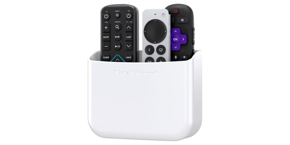 A white device with remote controls