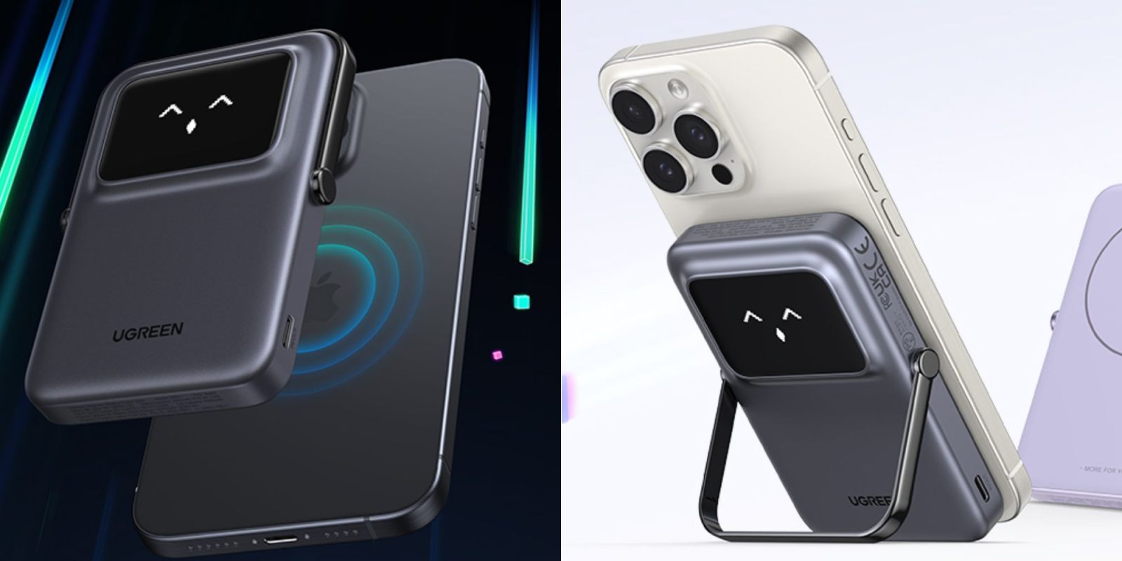 Image showing renders of UGREEN Uno 5,000mAh power bank.