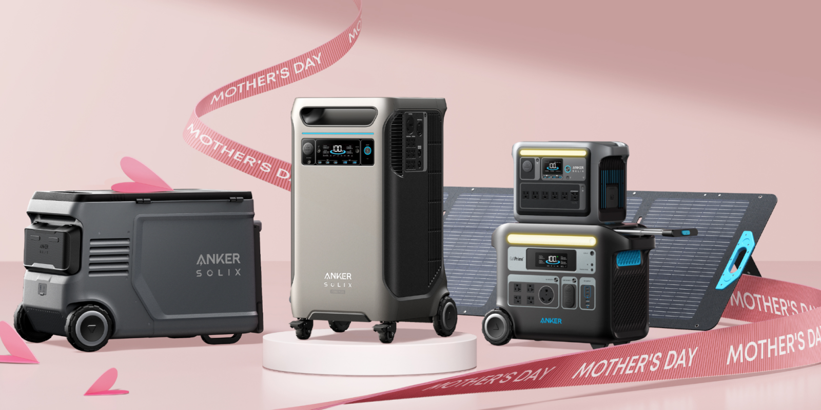 A group of electronic devices