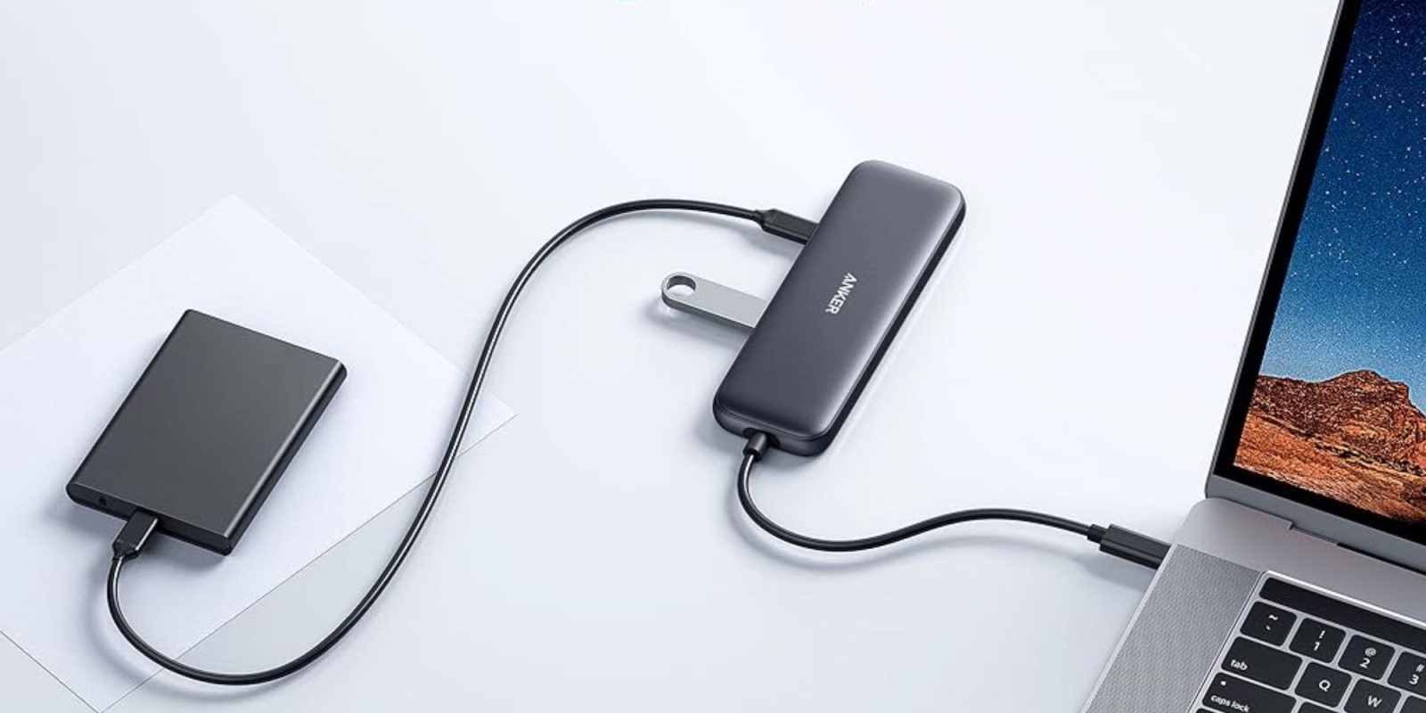 Image showing Anker's 5-in-1 USB-C hub.