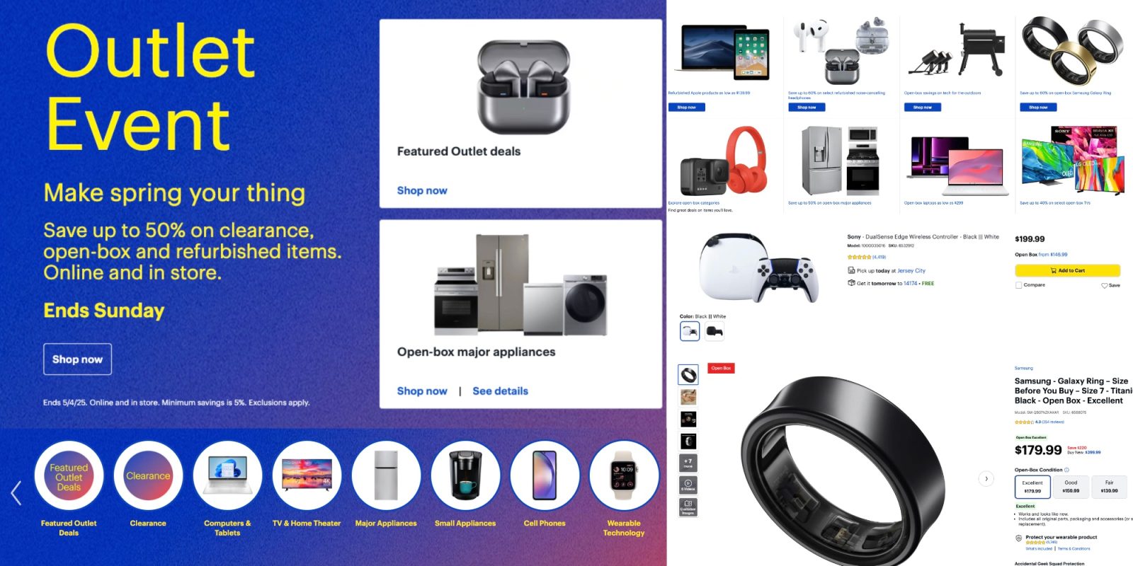 Best Buy Outlet sale