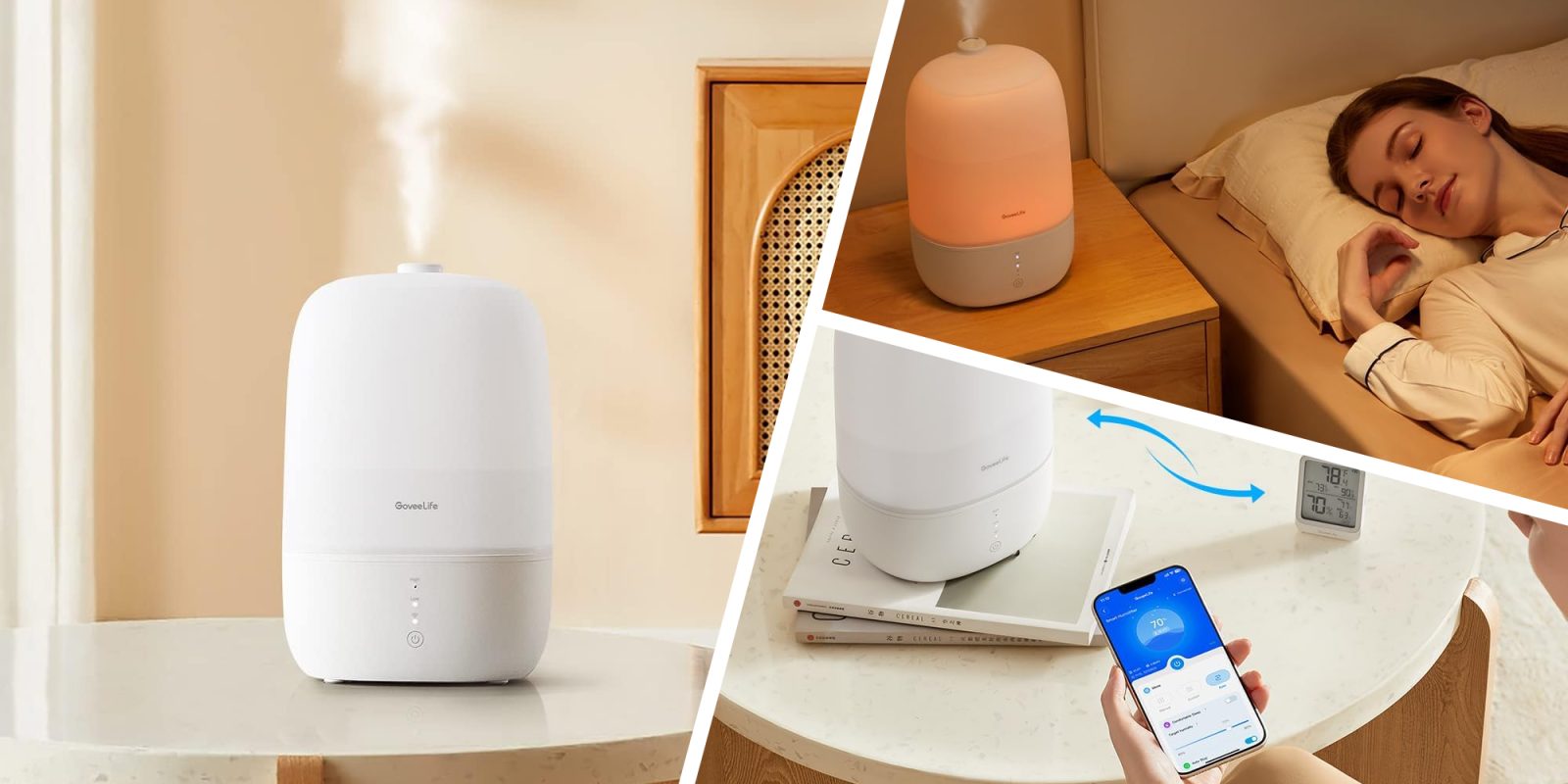 A collage of a device