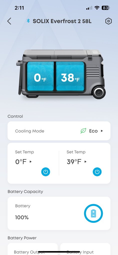 A screenshot of a device