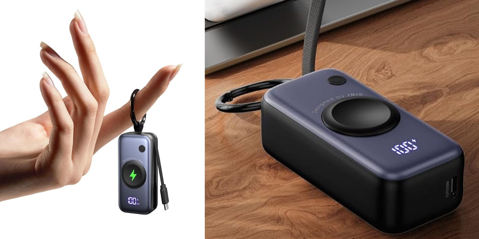 Image showing renders of INIU's 3-in-1 power bank.