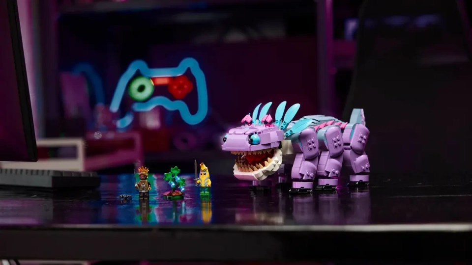 A toy figurines on a table