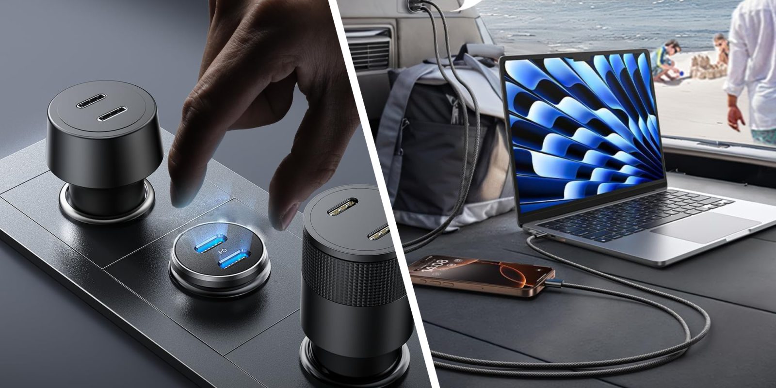 A close up of a device