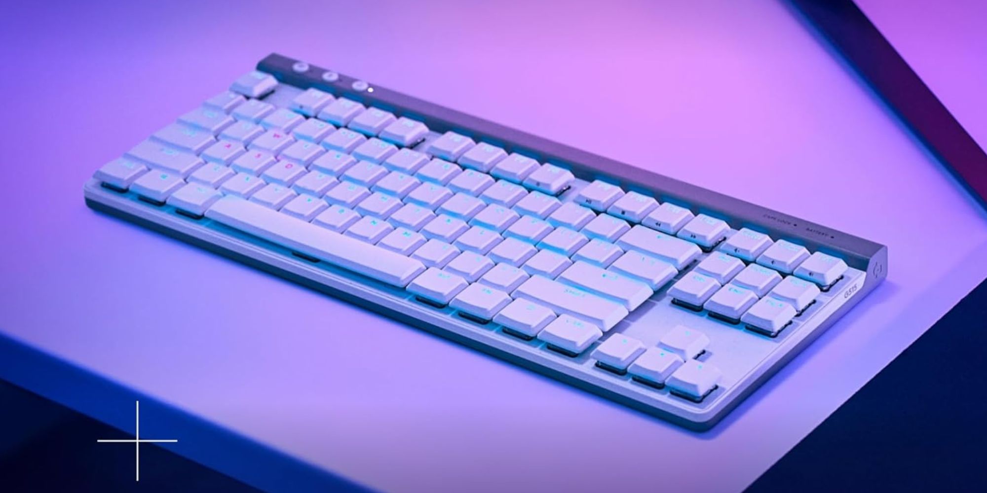 Logitech's G515 LIGHTSPEED low-profile wireless gaming keyboard in