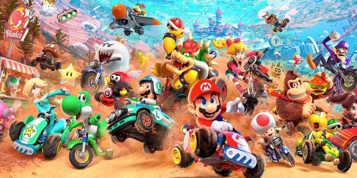 MARIO KART WORLD NEW CHARACTERS visual data 6