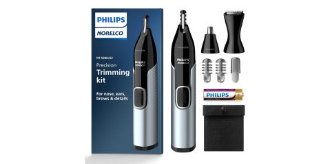 A black and silver trimmer