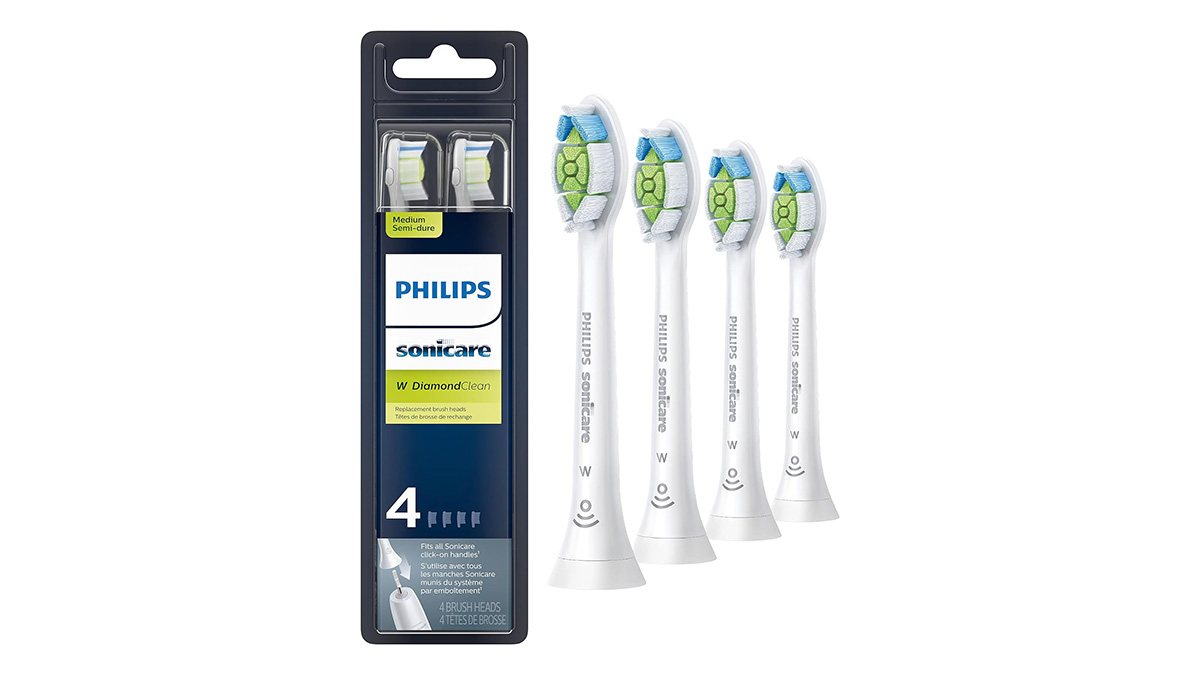 A group of toothbrushes in a package