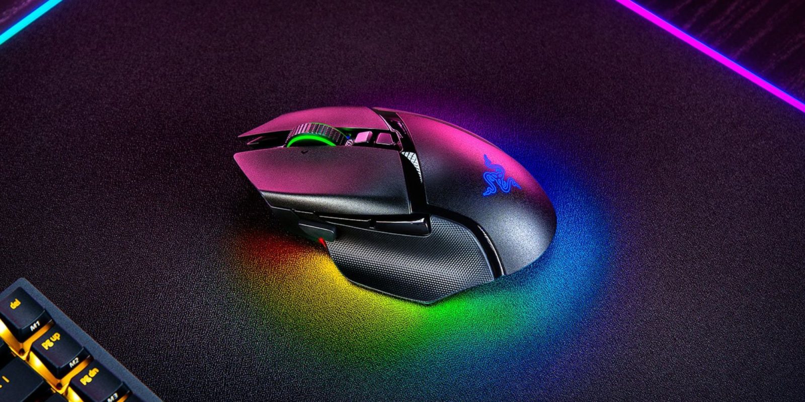 Image showing Razer's Basilisk V3 Pro 35K gaming mouse.