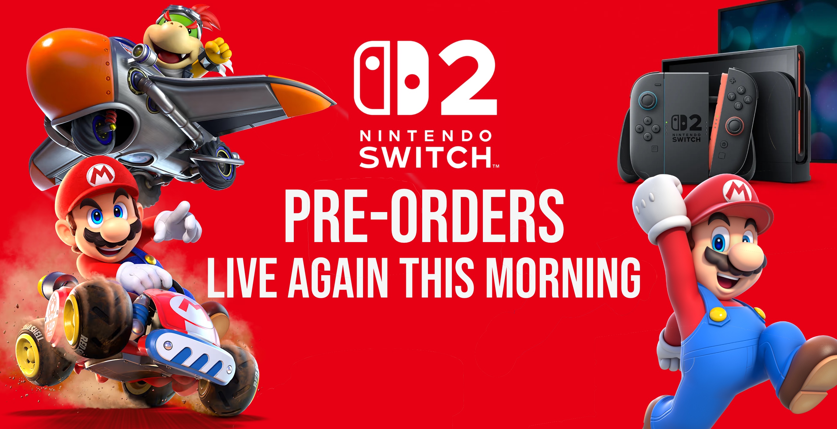 Switch 2 preorder live again today