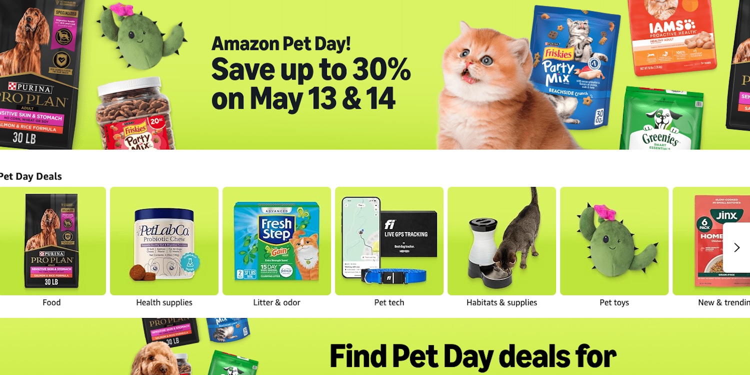 Amazon Pet Day 2025