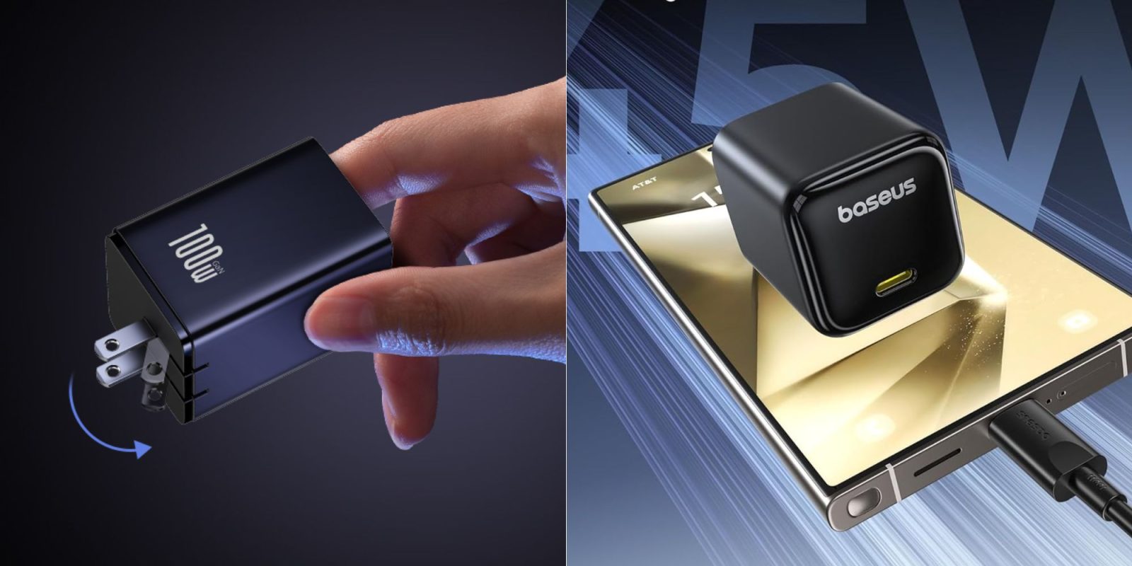 A hand holding a device