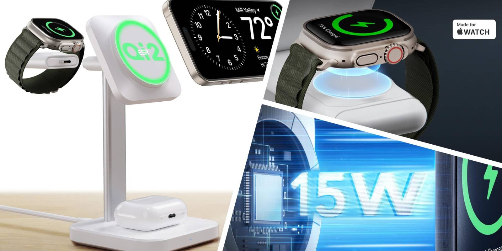 A collage of electronic devices