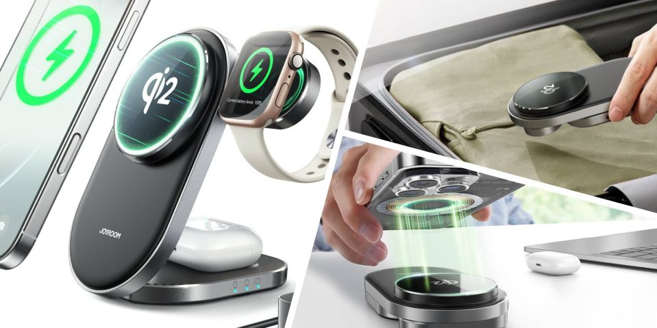 A collage of a smart watch