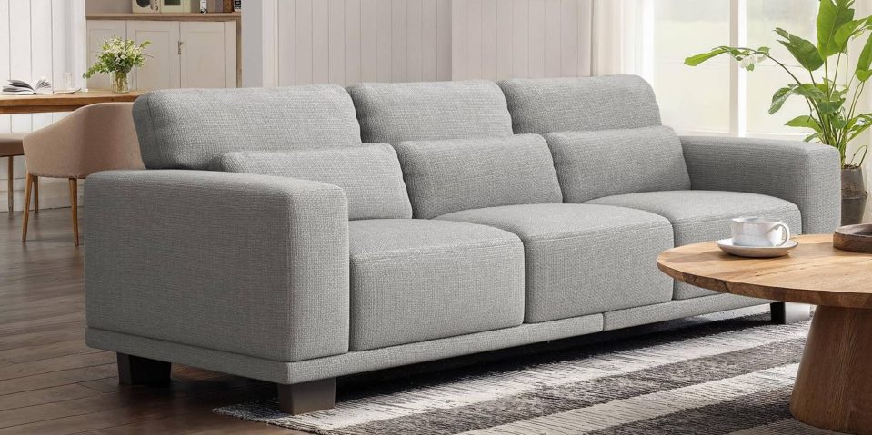 A couch in a room