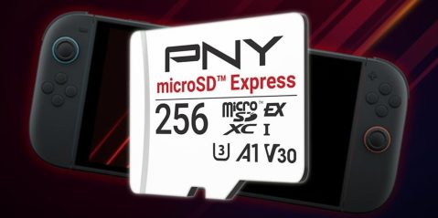 Image showing a render of PNY microSD cards.