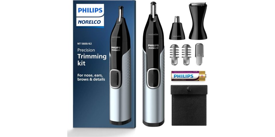 A black and silver trimmer