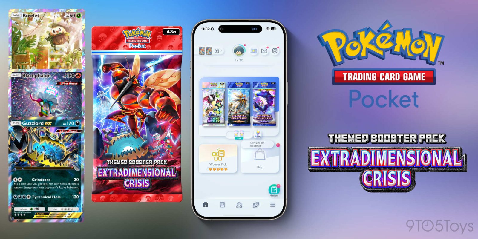 A phone with a box and a box of cards