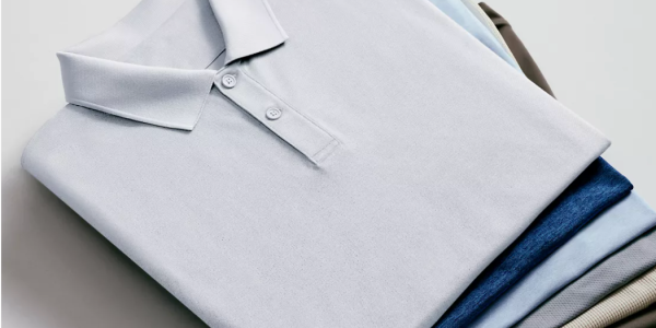 A folded shirt on top of each other