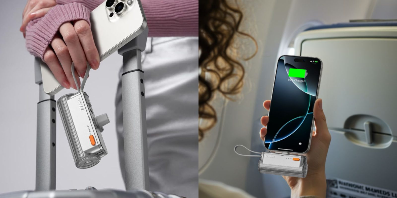 Image showing renders of Sharge's Flow Mini 2 power bank.