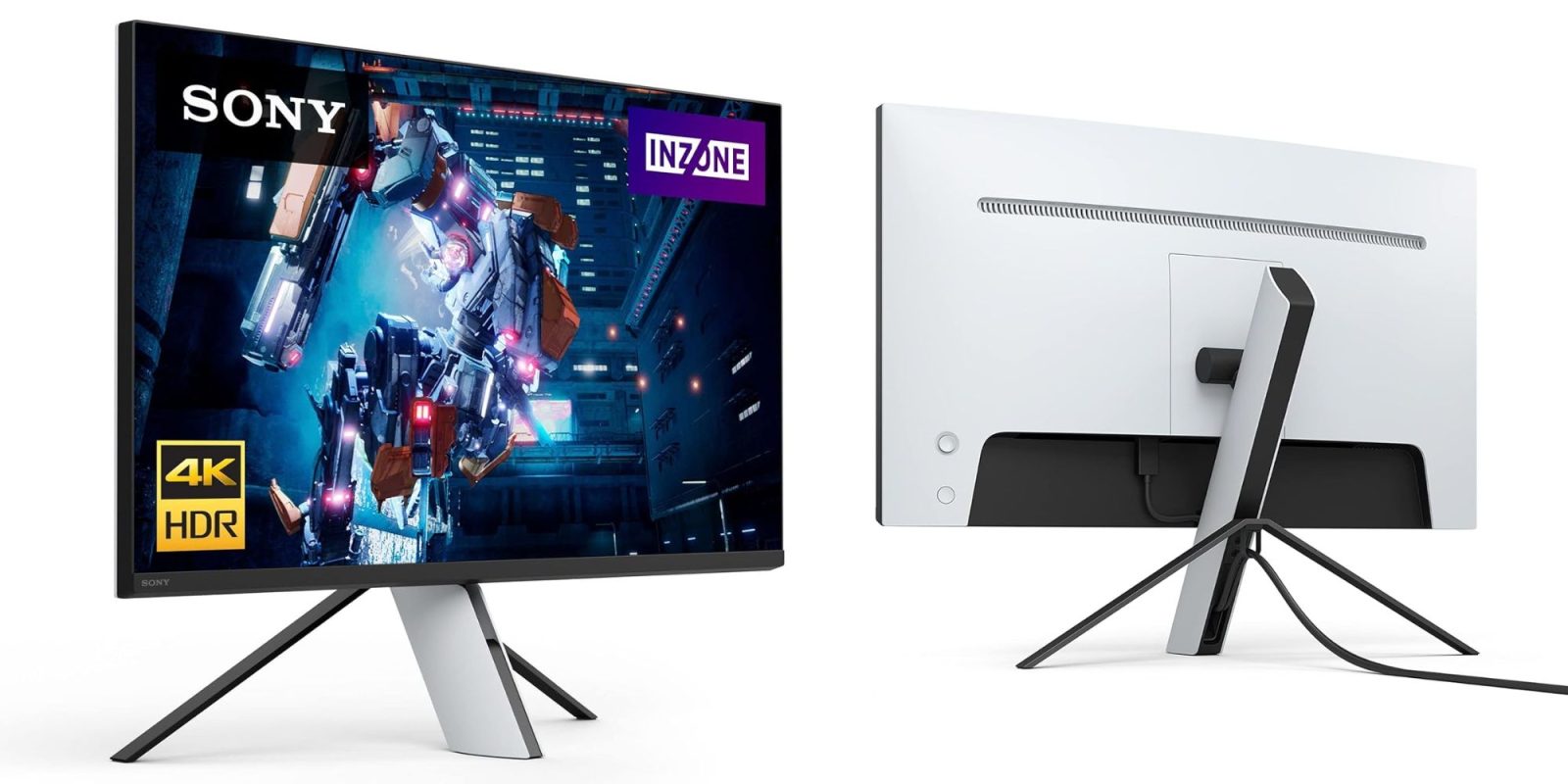 Image showing renders of Sony's INZONE M9 gaming monitor.