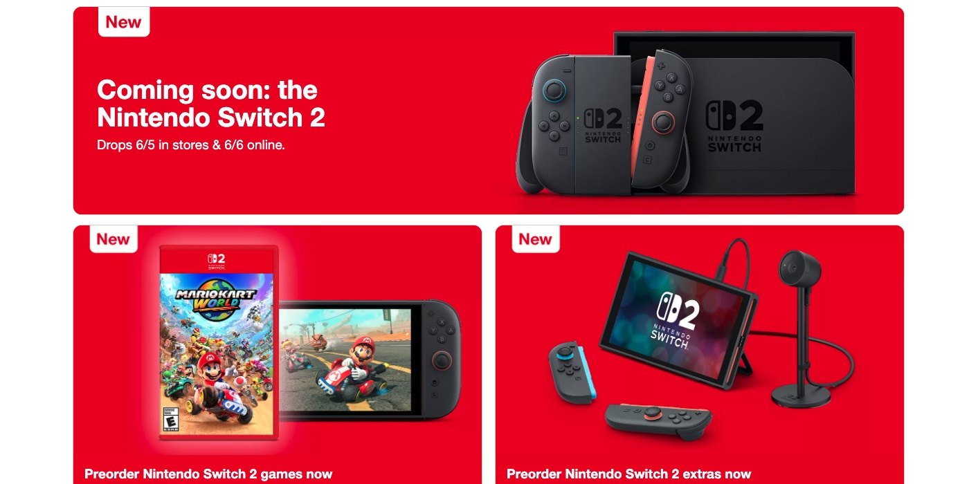 Target Switch 2 Stock
